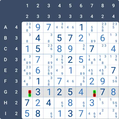 Ascending Sequences SmartEliminations-Example 1