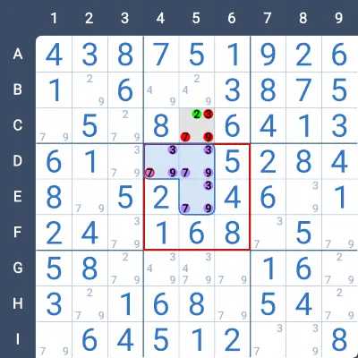 Naked Triple Example 3
